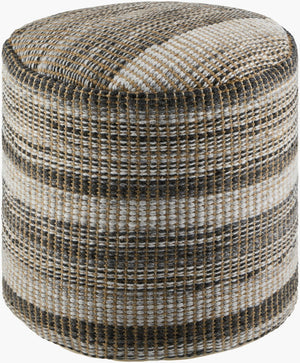 Livabliss Kawe Handcrafted Jute Blend Cube Pouf Woven Texture Seat for Living Room or Bedroom KAWP001-161616