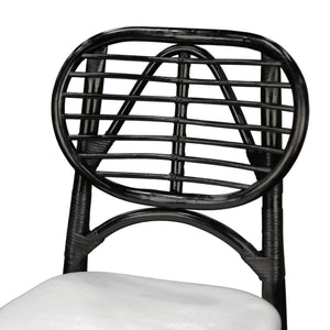 Kaya Handcrafted Dining Chairs Boho Coastal Style Open Weave Artisan Design for Any Room