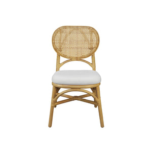 Kaya Handcrafted Dining Chairs Boho Coastal Style Open Weave Artisan Design for Any Room