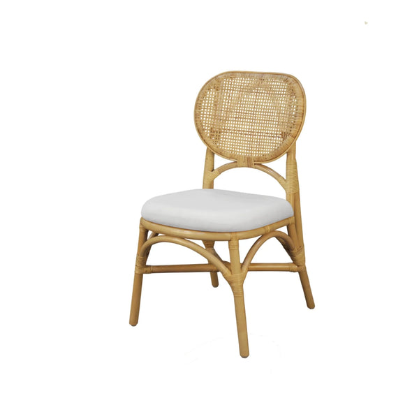 Kaya Handcrafted Dining Chairs Boho Coastal Style Open Weave Artisan Design for Any Room