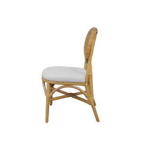 Kaya Handcrafted Dining Chairs Boho Coastal Style Open Weave Artisan Design for Any Room