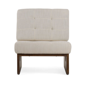 VIG Furniture Modrest Kaylie - Contemporary Off White Accent Chair VGEU-7367LC