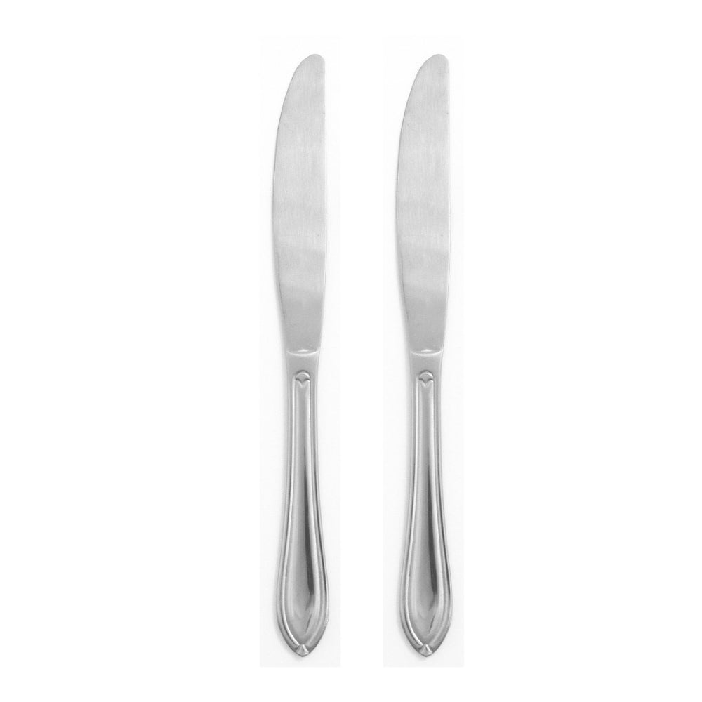 Lenox Hampton Forge Ginger 2-Piece Dinner Knives Metallic, STAINLESS METAL 146A02DKUB