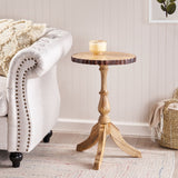 Christopher Knight Home® - Noble House - Mckay Handcrafted Boho Mango Wood End Table