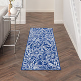 Nourison Whimsicle WHS05 Machine Made Power-loomed No Border Indoor Only Farmhouse Kids Rug Navy, Navy 100% Polypropylene 99446835468