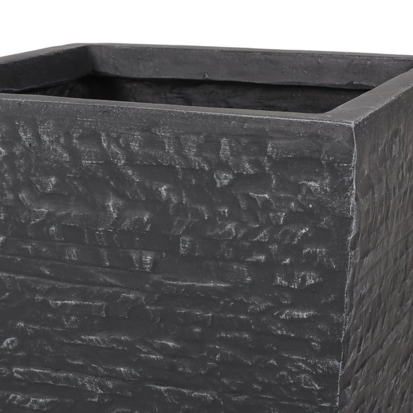 English Elm Mgo Concrete Tall Column Planter Handcrafted Outdoor Vertical Garden Accent Piece 73344.00