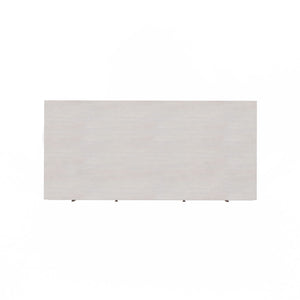 A.R.T. Furniture Mezzanine Writing Desk In Dove Gray - Chic Antique Mirror & Metal Base With 5 Storage Drawers Light Gray Parawood And Poplar Solids,Maple Veneer,Mirror,Steel 325421-2249