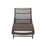 Christopher Knight Home® Noble House Kauai Pe-Outdoor Mesh Chaise