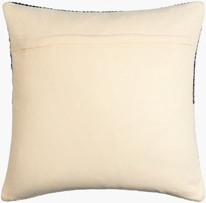 Surya Kambalny 18" X 18" Accent Pillow – Unique Wool & Cotton Blend For Stylish Home Decor & Comfort Beige Wool,Cotton,Cotton Kby001-2222p