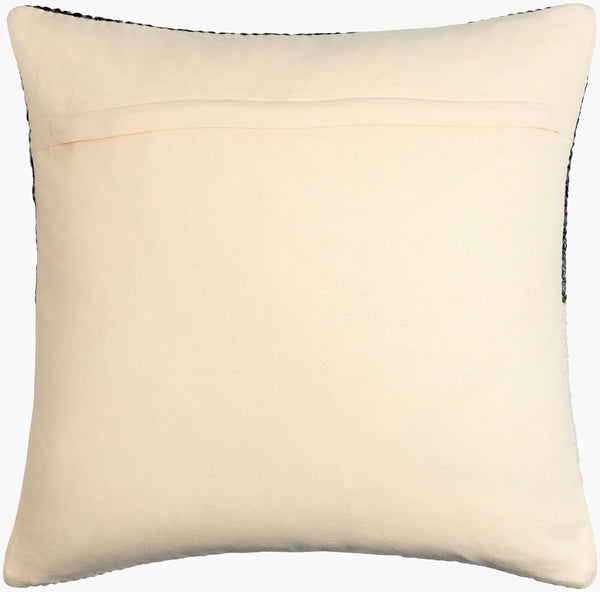 Surya Kambalny 18" X 18" Accent Pillow – Unique Wool & Cotton Blend For Stylish Home Decor & Comfort Beige Wool,Cotton,Cotton Kby001-2222p