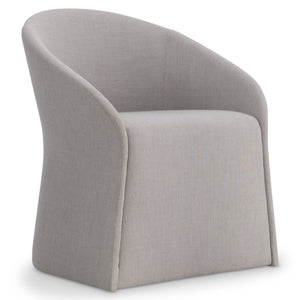 Bernhardt Bernhardt Arden Arm Chair With Curved Back, Slipcover Look, Performance Outdoor Fabric & Casters X10548