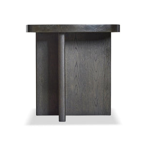 Bernhardt Bernhardt Monroe Stone Top Accent Table with Sculptural Wood Base for Modern Interiors 574114