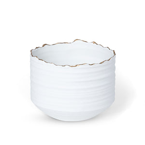 Gilded Organic Edge Pot, 8" ECL36015 Park Hill
