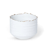 Gilded Organic Edge Pot, 8" ECL36015 Park Hill