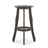 Christopher Knight Home® - Noble House - Pike Outdoor Finished Acacia Wood Barstools - Set of 2