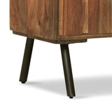 Christopher Knight Home® - Noble House - Harrington Mid-Century Modern Handcrafted Mango Wood Sideboard, Dark Brown