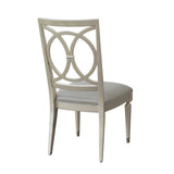 Zoey Wood Back Side Chair 2/ctn Silver P344260 Pulaski Furniture