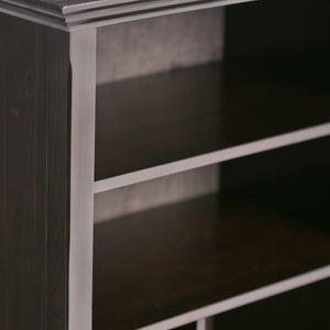English Elm Amherst Multi Cube Bookcase - Handcrafted Solid Wood Storage Unit In Rich Hickory Brown Finish B136P159435