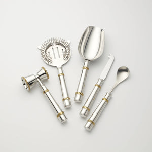 Lenox Reed and Barton Roseland 5-piece Bar Tool Set Metallic, NO COLOR METAL 896529