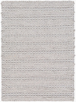 Surya Kindred Handmade 2' X 3' Scandinavian Modern Rug - Luxurious New Zealand Wool & Viscose Comfort Ivory Viscose,Nz Wool Kdd3001-23