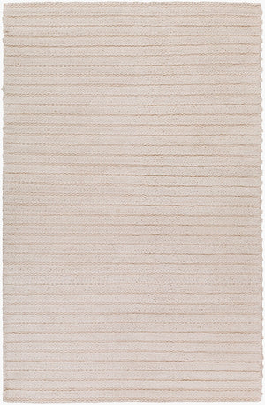 Surya Kindred Handmade 2' X 3' Scandinavian Modern Rug - Luxurious New Zealand Wool & Viscose Comfort Off,White Viscose,Nz Wool Kdd3003-23
