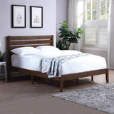 Christopher Knight Home® Contemporary Queen Bed Frame with Wood Slats - Acacia & Pine Construction, Low Profile Platform Design, Assembly Required