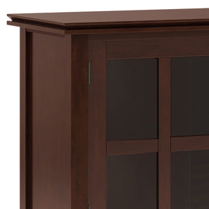 English Elm Artisan Large Sideboard Buffet - Handcrafted Russet Brown Storage Solution For Modern Spaces B136P158418