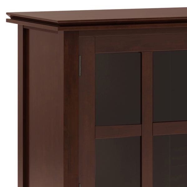 English Elm Artisan Large Sideboard Buffet - Handcrafted Russet Brown Storage Solution For Modern Spaces B136P158418