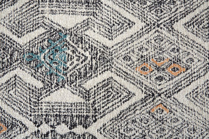 Feizy Rugs Arazad Hand-tufted Wool & Nylon Geometric Rug - Vibrant Transitional Design For Stylish Living Spaces Black,Ivory,Green Wool,Nylon 7238479fblktnge10