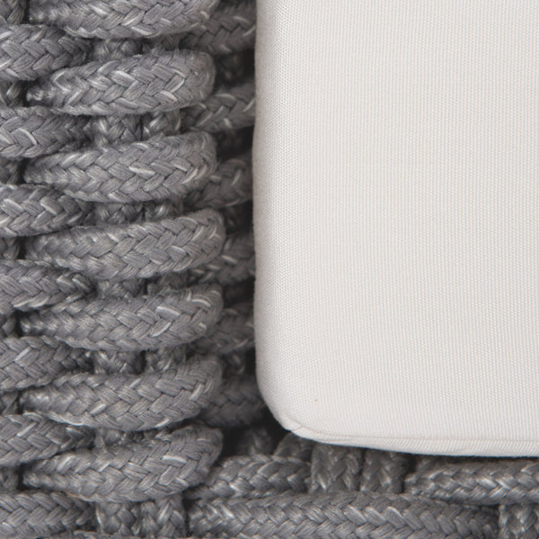 Bernhardt Bernhardt Capri Swivel Outdoor Chair With Quick-Dry Cushions, Handcrafted Rope Base, Weather-Ready Durability OP102SC