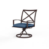 La Jolla Dining Chair in Spectrum Indigo w/ Self Welt SW401-1-48080 Sunset West