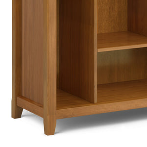 English Elm Amherst Multi Cube Bookcase & Storage Unit - Solid Wood, Light Golden Brown, Stylish & Functional Design B136P158345
