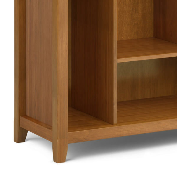 English Elm Amherst Multi Cube Bookcase & Storage Unit - Solid Wood, Light Golden Brown, Stylish & Functional Design B136P158345