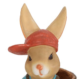 Christopher Knight Home® - Noble House - Twete Outdoor Decorative Rabbit Planter, Blue and Brown