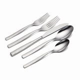 Lenox Oneida Ensley 20 Piece Flatware Set Metallic, STAINLESS METAL B1075020A