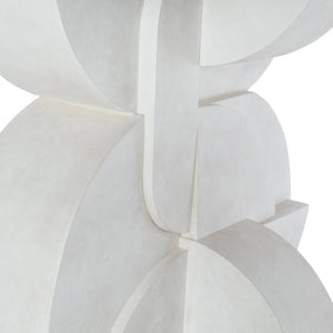 Bernhardt Bernhardt Constantin Sculptural Dining Table With Flaxen White Oak Top And Totemic Cast-Resin Base K1739