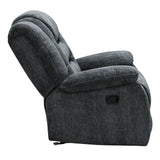 Parker House Parker Living Bolton - Misty Storm Glider Recliner Misty Storm 100% Polyester (W) MBOL#812G-MISS