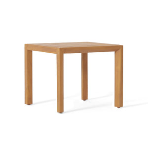 English Elm Christopher Knight Home® - LEAH Acacia 3-Piece Outdoor Chat Set with Water-Resistant Cushions and Slat Paneled Tabletop Teak 40 L x 25.75 W x 18.75 H 60915.00TEACRM