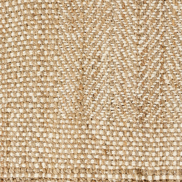 Livabliss Kerala Handwoven Jute Flatweave Area Rug Natural Fiber Accent for Living Dining Spaces Light Beige, Ta 8' x 8' Square KER2300-8SQ