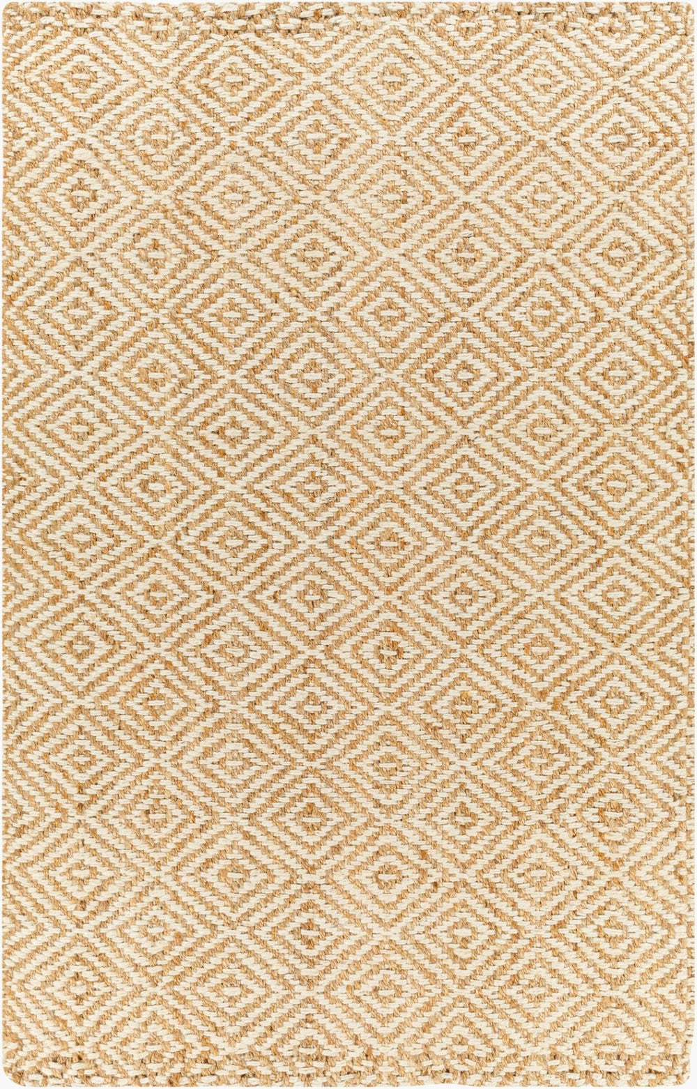 Livabliss Kerala Handwoven Jute Flatweave Rug Natural Fiber Accent for Entryway or Bathroom Light Beige, Ta 8'6" x 11'6" KER2301-86116
