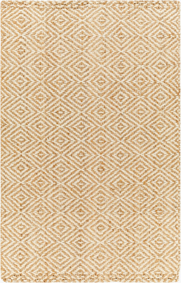 Livabliss Kerala Handwoven Jute Flatweave Rug Natural Fiber Accent for Entryway or Bathroom Light Beige, Ta 8'6" x 11'6" KER2301-86116