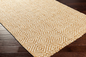 Livabliss Kerala Handwoven Jute Flatweave Rug Natural Fiber Accent for Entryway or Bathroom Light Beige, Ta 8'6" x 11'6" KER2301-86116