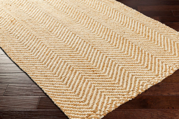 Livabliss Kerala Handwoven Jute Flatweave Area Rug Natural Fiber Cottage Charm for Entryways Light Beige, Ta 9'6" x 13'6" KER2302-96136