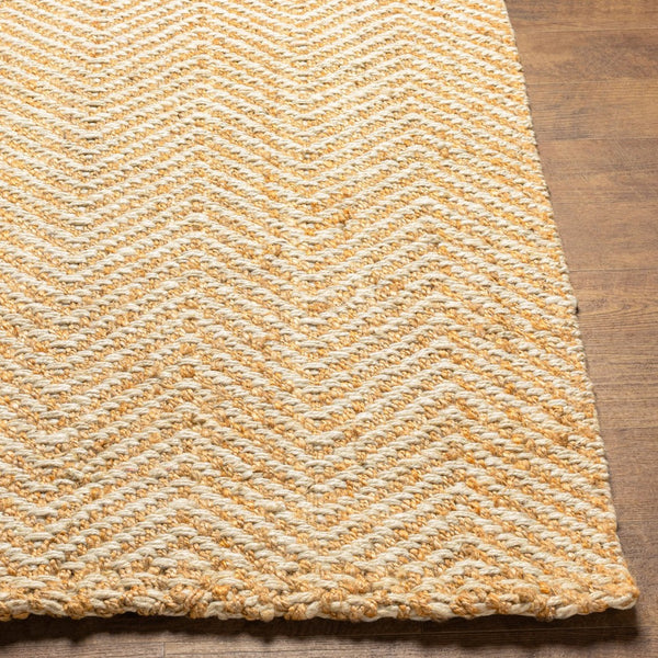 Livabliss Kerala Handwoven Jute Flatweave Area Rug Natural Fiber Cottage Charm for Entryways Light Beige, Ta 9'6" x 13'6" KER2302-96136