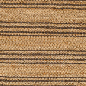 Livabliss Kerala Handwoven Jute Flatweave Area Rug Natural Fiber Accent for Living Room Light Beige, Ta 6' x 6' KER2303-6RD