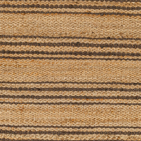 Livabliss Kerala Handwoven Jute Flatweave Area Rug Natural Fiber Accent for Living Room Light Beige, Ta 6' x 6' KER2303-6RD