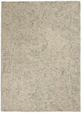 Nourison Vail VAI05 Handmade Tufted No Border Indoor Only Modern  Rug Beige Grey, Beige Grey 100% Wool 99446794826