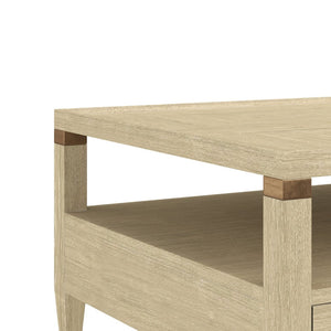 A.R.T. Furniture Eave II Rectangular Cocktail Table - Modern Wood Centerpiece with Hidden Storage, Stylish Design 436300-1825