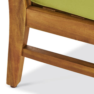English Elm Perla Armless Accent Chair Tailored Low Profile Upholstered Seat for Living Room 58941.00L-R-CON-M2GRN-59098.00