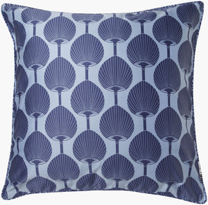 Surya Kabuki Kfb-2004 Sham - Premium Cotton Decor Accent, Modern Design For Revitalizing Your Space Dark Blue Cotton,Cotton Kfb2004-es